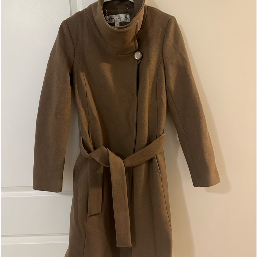 Trina Turk camel coat